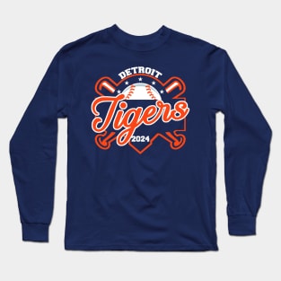 Tigers Baseball Long Sleeve T-Shirt